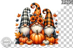 Halloween Gnome Sublimation - Clipart PNG Design Product Image 1