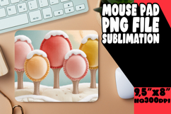 Radiant Mouse Mat PNG Style, Holiday Product Image 1