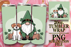 Uplifting Vibes 20oz tumbler wrap, St Patricks Product Image 1
