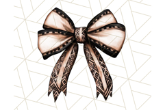 Western Style Bow PNG, Cute Cowboy, Cowgirl Coquette Png Product Image 2