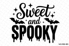 Sweet and Spooky Svg | Halloween Svg | Svg Cut Files Product Image 1