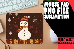 Cozy Mouse Mat Design Magic, Snowman Product Image 1