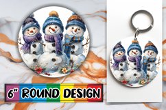 Holiday Gingerbread Wrap Keychain Mug Sublimation Product Image 1