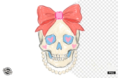 Halloween Skull Clipart Product Image 1