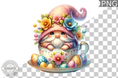 Easter Gnome Sublimation - Clipart PNG Design Product Image 1