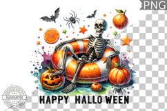 Halloween Skeleton Sublimation Bundle - High Quality PNG Product Image 13