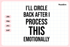 Funny Office Saying SVG | I'll Circle Back Product Image 3