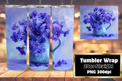 Garden Radiance Sublimation Wrap: Watercolor Bouquet Product Image 1