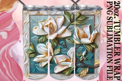 3D Spring Blossom Tumbler Wrap - Sublimation Product Image 1