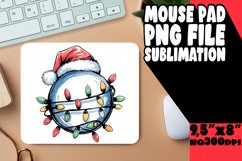 Whimsical Mouse Mat Sublimation, Holiday Product Image 1