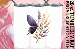 Radiant Adventures 20oz tumbler wrap, Flower Animals Product Image 1