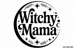 Witchy Mama Svg | Halloween Svg | Svg Cut Files Product Image 1