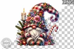 Christmas Gnome Sublimation - Clipart PNG Design Product Image 1