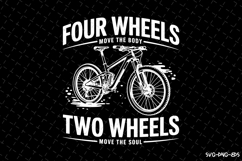 Two wheels move the soul SVG | Rider Svg | SVG Cut Files Product Image 1