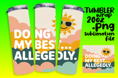 ELEGANT 20oz Tumbler Graphic for DIY , Girl Quote Product Image 1