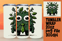 GRACEFUL 20oz Tumbler Design for Sublimation , Monster Product Image 1