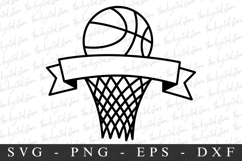 Basketball SVG | SVG Cut files | Cricut Product Image 1