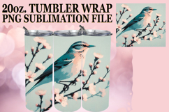 Cozy Gifts 20oz tumbler wrap, Birds Product Image 1