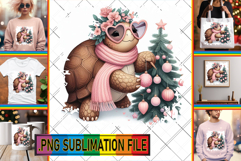 Elegant TSHIRT Designs PNG, Turtle Product Image 1