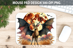 Watercolor Reindeer Mouse Pad Sublimation - Animal PNG Product Image 1