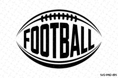 Football Svg | Game Day Svg | Sport Svg | Svg Cut Files Product Image 1