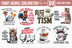 Funny Animal Sublimation Bundle Product Image 1
