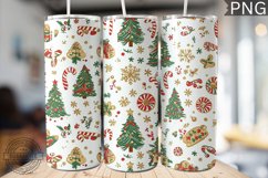 Christmas Tree Tumbler Wrap -High Quality 300 Dpi Product Image 1