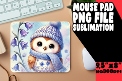 ENCHANTED MOUSE PAD SUBLIMATION STYLE, Cute Animals Product Image 1