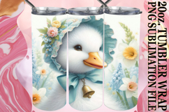 Cozy Sunsets 20oz tumbler wrap, Goose Product Image 1