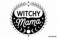 Witchy Mama Svg | Halloween Svg | Svg Cut Files Product Image 1