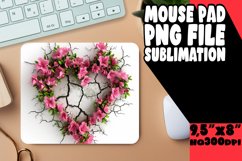 Tranquil Love 3D Heart Mousepad Product Image 1