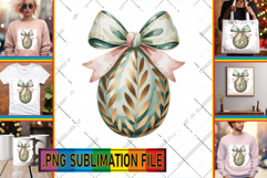 Stylish PNG Art for TSHIRTS, Easter Egg Product Image 1