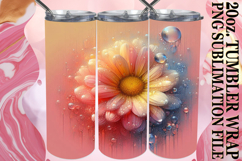 GIFT OF JOYFULNESS 20oz TUMBLER WRAP, 3D Flower Product Image 1