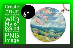 Elegant 3D Summer Round Design Product Image 1