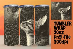 Purr-fect Pleasures: Sublimation Tumbler Selection Product Image 1