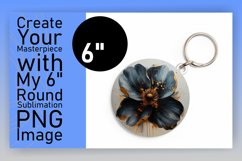 Spring Symphony: 3D Round Designs Design PNG Product Image 1