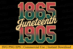 1865 Juneteenth 1905 Svg | Svg Cut Files Product Image 1