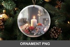 3D christmas ornament - candle Product Image 1