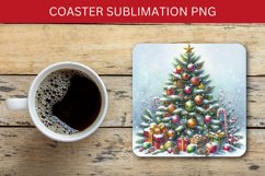 square coaster - christmas tree Product Image 1