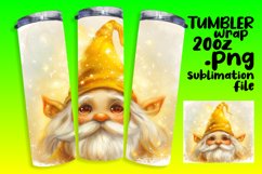 Springtime Splendor: Gnome Tumbler Sublimation - 20oz Product Image 1