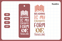 Bookmark Saying SVG | Funny Book Lovers - Traveling Product Image 3