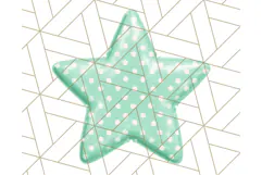 Cute Puffy Star Clipart PNG, 3D Glossy Pastel Stars Clip Art Product Image 2