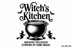 Witch&#039;s Kitchen Svg | Halloween Svg | Svg Cut Files Product Image 1