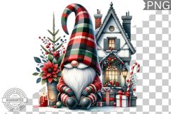 Christmas Gnome Sublimation - Clipart PNG Bundle Product Image 12