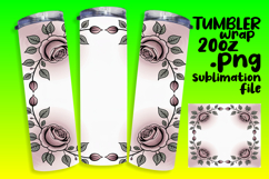 Creative 20oz Design for Any Occasion , Flowers Product Image 1