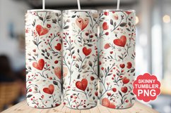 Valentine Pattern Seamless Tumbler | Valentine Tumbler Wrap Product Image 1