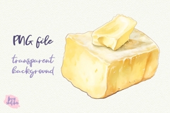 4 Butter Clipart Set Sublimation Baking PNG Product Image 3