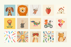 Playful Nursery Prints Wall Art Cute Printable Posters Product Image 4