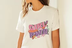 90’s Retro Girl PWR Retro PNG Sublimation Product Image 2