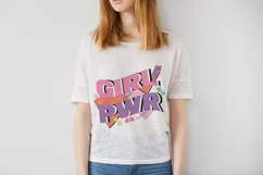 90’s Retro Girl PWR Retro PNG Sublimation Product Image 3